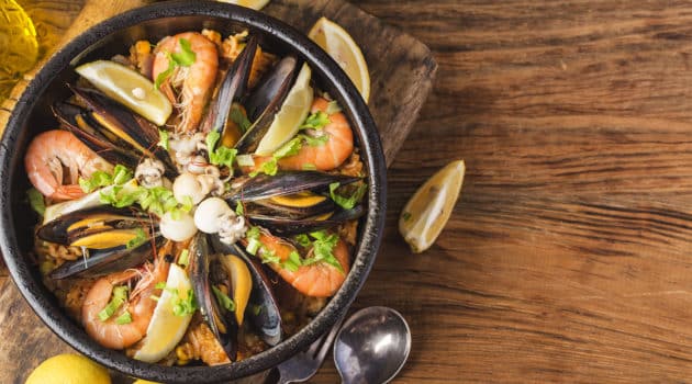 restaurants espagnols : paella