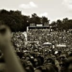 Foule lors d’un concert au festival Osheaga à Montréal