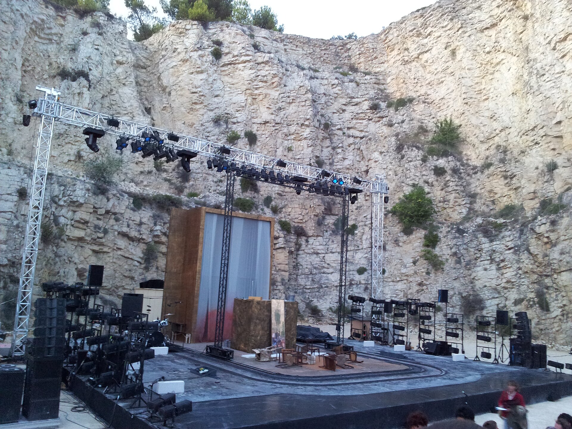 Mise en scène de Wajdi Mouawad au Festival d'Avignon