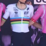Magdeleine Vallières-Mill, championne du monde de cyclisme sur route en titre