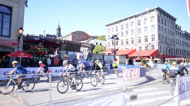 Cyclistes amateurs sur le parcours des Championnats du monde de cyclisme, Montréal 2026